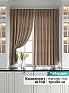 Комплект штор «Бронгли (коричневый)» | фото