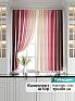 Комплект штор &laquo;Палетт (ягодный)&raquo | фото