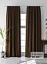 Комплект штор &laquo;Лерониос (коричневый)&raquo | фото