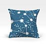 Декоративная подушка «Эбис-О (синий)» синий/голубой, индиго | фото