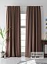 Комплект штор &laquo;Глейдери (коричневый)&raquo | фото