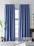 Комплект штор &laquo;Ролнос (синий)&raquo | фото