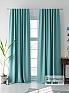 Комплект штор &laquo;Флетрис (бирюза)&raquo | фото