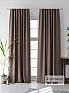 Комплект штор &laquo;Флетрис (серо-коричневый)&raquo | фото