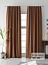 Комплект штор &laquo;Флетрис (коричневый)&raquo | фото