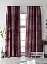 Комплект штор &laquo;Линтрос (ягодный)&raquo | фото