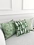 Декоративная подушка «939206» зеленый, белый | фото 3