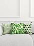 Декоративная подушка «939211» белый, зеленый | фото 2
