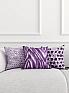 Декоративная подушка «939212» белый, фиолетовый/сирень | фото 2
