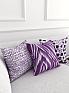 Декоративная подушка «939212» белый, фиолетовый/сирень | фото 3