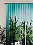 Комплект штор «Палмион (бирюза)» | фото 3