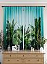 Комплект штор «Палмион (бирюза)» | фото 4