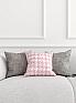 Декоративная подушка «939231» серый/черный, розовый | фото 2