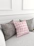 Декоративная подушка «939231» серый/черный, розовый | фото 3