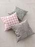 Декоративная подушка «939231» серый/черный, розовый | фото 4
