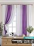 Комплект штор &laquo;Мираниас (фиолетовый)&raquo | фото
