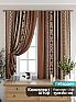 Комплект штор &laquo;Диленсис (коричневый)&raquo | фото