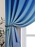 Комплект штор «Бриленис (синий)» | фото 2