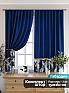 Комплект штор &laquo;Фрониос (синий)&raquo | фото