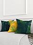 Декоративная подушка «939300» зеленый, серый/черный | фото 2