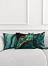 Декоративная подушка «939317» бирюзовый, зеленый | фото