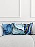 Декоративная подушка «939318» синий/голубой, индиго | фото 2
