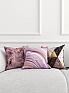 Декоративная подушка «939322» розовый, серый/черный | фото 3