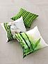 Декоративная подушка «939354» зеленый, белый | фото 4
