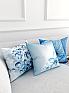 Декоративная подушка «939355» синий/голубой, белый | фото 3