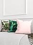 Декоративная подушка «939368» розовый, малиновый | фото