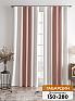 Комплект штор &laquo;Ленирс (пыльная роза)&raquo | фото