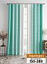 Комплект штор &laquo;Леорник (бирюзовый)&raquo | фото