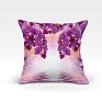 Декоративная подушка «967724» фиолетовый/сирень, белый | фото