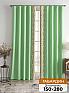 Комплект штор &laquo;Эладрис (зеленый)&raquo | фото