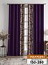 Комплект штор &laquo;Мелирос (фиолетовый)&raquo | фото