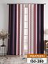 Комплект штор &laquo;Бакстер (брусничный)&raquo | фото