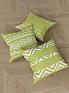 Декоративная подушка «939008» зеленый, персиковый | фото 2