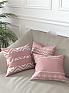 Декоративная подушка «939012» розовый, малиновый | фото