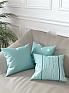 Декоративная подушка «939052» бирюзовый, тиффани | фото