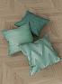 Декоративная подушка «939053» зеленый, персиковый | фото 2
