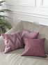 Декоративная подушка «939057» розовый, малиновый | фото