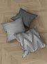 Декоративная подушка «939058» серый/черный, светло-серый | фото 2