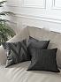 Декоративная подушка «939060» серый/черный, светло-серый | фото