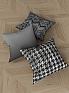 Декоративная подушка «939075» серый/черный, светло-серый | фото 2