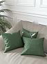 Декоративная подушка «939096» зеленый, лайм | фото