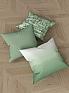 Декоративная подушка «939124» зеленый, белый | фото 2