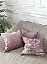 Декоративная подушка «939126» розовый, малиновый | фото