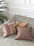 Декоративная подушка «939156» коричневый, терракотовый | фото