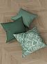 Декоративная подушка «939163» зеленый, персиковый | фото 2