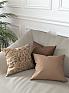 Декоративная подушка «939170» коричневый, венге | фото